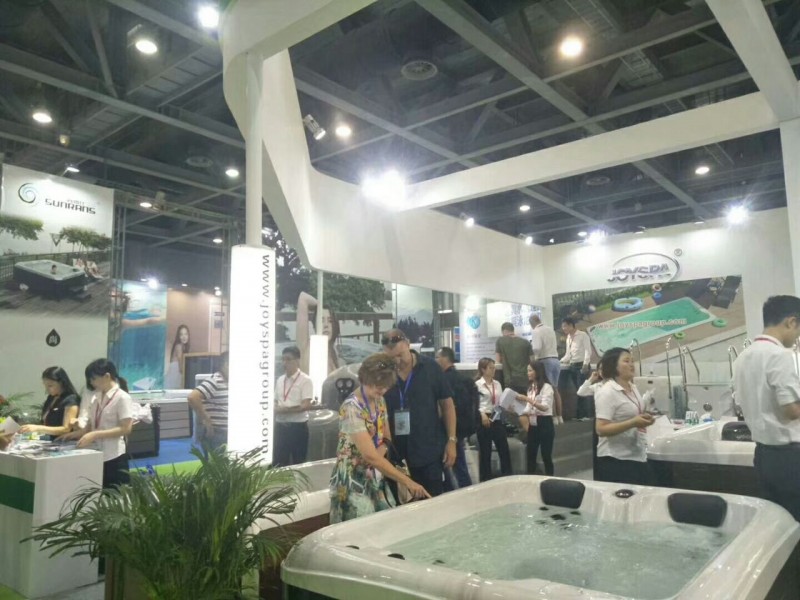 名企聚首廣州，2018亞洲泳池SPA博覽會昨日開幕