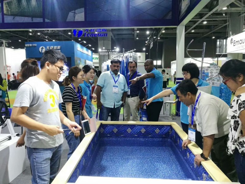 名企聚首廣州，2018亞洲泳池SPA博覽會昨日開幕